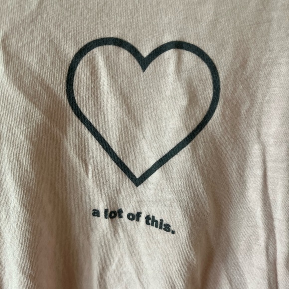 Good hYOUman tshirt. Size L. Pale pink. - Picture 3 of 4